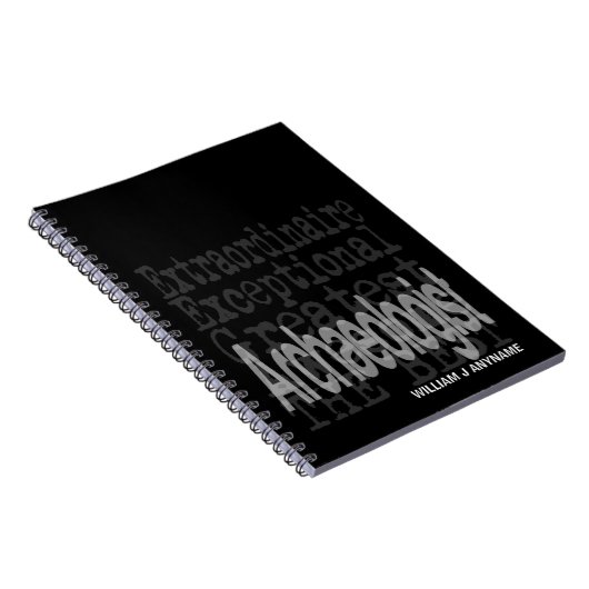 Archeoloog Extraordinaire CUSTOM Notitieboek (Rechterzijde)