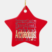 Archeoloog Extraordinaire Keramisch Ornament (Voorkant)