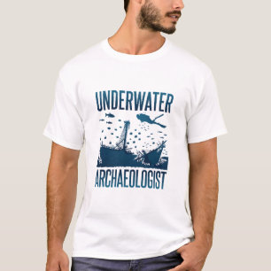 Archeoloog onderwater t-shirt