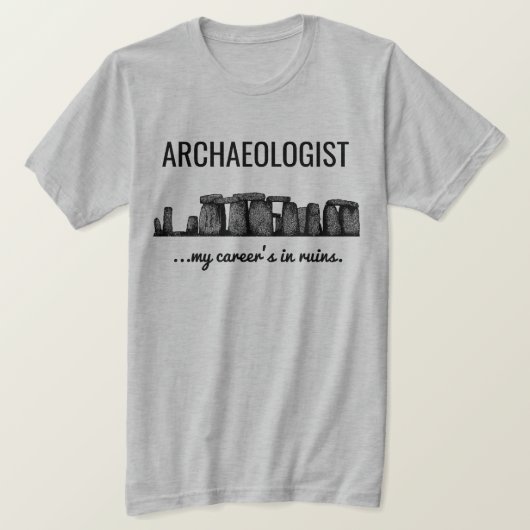 Archeoloog T-shirt (Design voorkant)