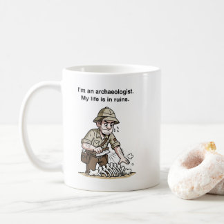 Archeoloog Verkenner Geest – Oude Ontdekking Koffiemok