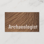 Archeoloog Visitekaartje (Voorkant)