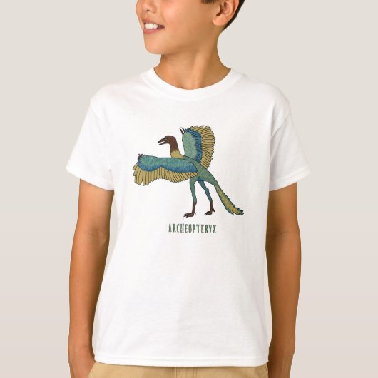 Archeopteryx Dinosaur T-shirt (Voorkant)