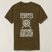 Archer Archery Bow Hunting Bowman Arrow Bow Hunter T-shirt (Design voorkant)