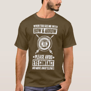 Archer Archery Bow Hunting Bowman Arrow Bow Hunter T-shirt