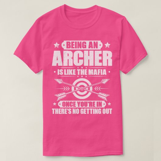 Archer Archery Bow Hunting Bowman Arrow Bow Hunter T-shirt (Design voorkant)