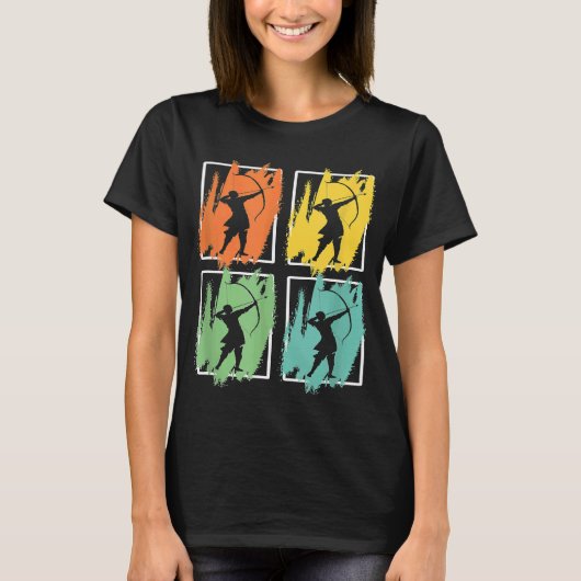 Archer Archery Bowhunter Bowman T-shirt (Voorkant)