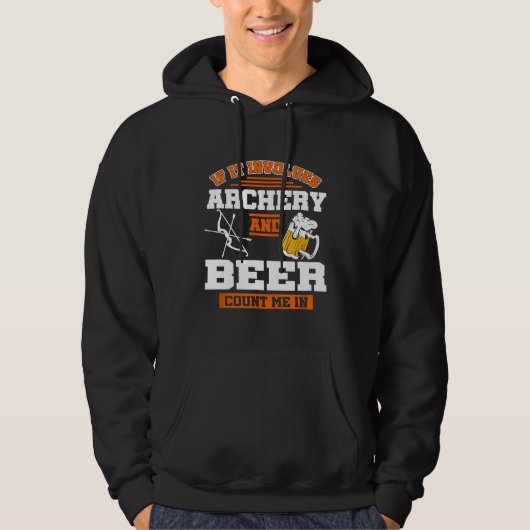 Archer Archery Bowhunter Hoodie (Voorkant)
