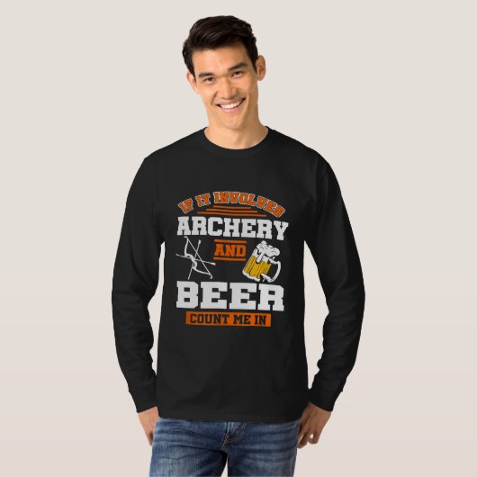 Archer Archery Bowhunter T-shirt (Voorkant volledig)