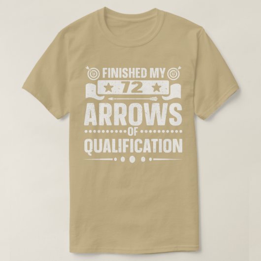 Archer Arrow Bow-jacht Sport Gift Archery (5) T-shirt (Design voorkant)