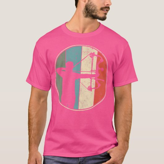 Archer Bow Jagen Boogschieten Grappig T-shirt (Voorkant)