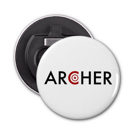 Archer Button Flesopener (Voorkant)