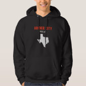 Archer City Texas USA State America Travel Texas Hoodie (Voorkant)