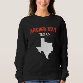 Archer City Texas USA State America Travel Texas Trui (Voorkant)