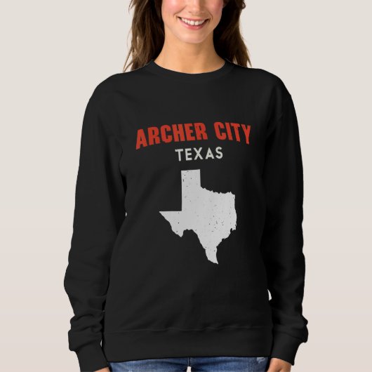 Archer City Texas USA State America Travel Texas Trui (Voorkant)