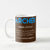 Archer-definitie Archery Koffiemok (Links)