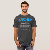 Archer-definitie Archery T-shirt (Voorkant volledig)