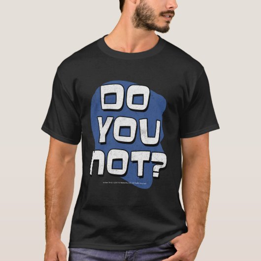 Archer, doe je niet t-shirt (Voorkant)
