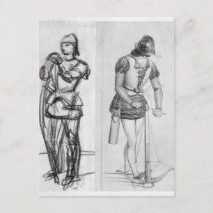 Archer en crossbowman briefkaart