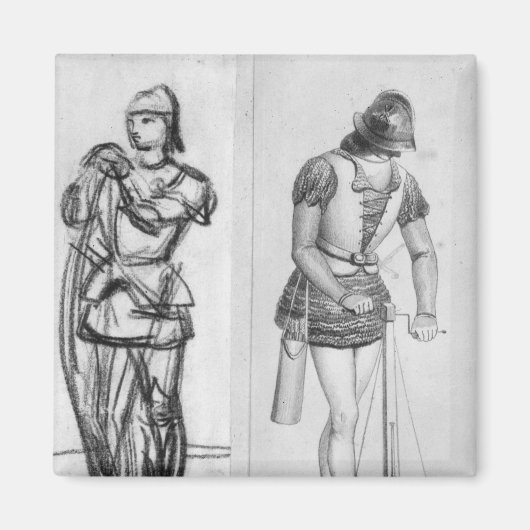 Archer en crossbowman magneet (Voorkant)