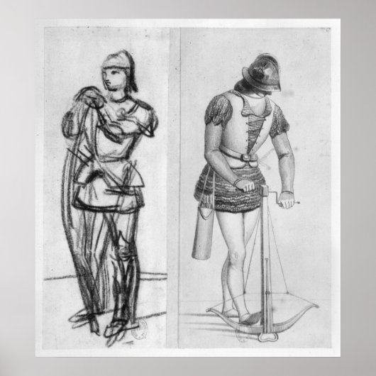 Archer en crossbowman poster (Voorkant)