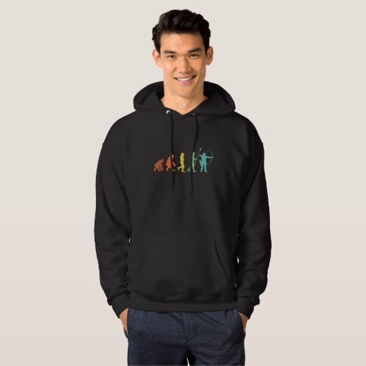 Archer Evolution Archery Bowhunter Bowman Hoodie (Voorkant volledig)