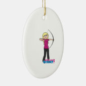 Archer - Licht Keramisch Ornament (Rechts)