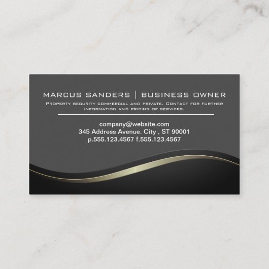 Archer Logo | Bouw Visitekaartje (Achterkant)