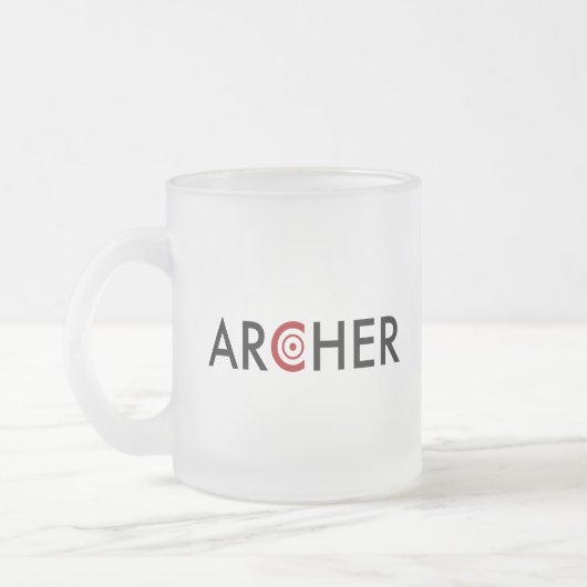 Archer Matglas Koffiemok (Links)