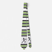 Archer met zijn boogzwarte, groene boogschieten, s stropdas (Voorkant)