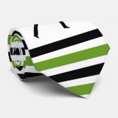 Archer met zijn boogzwarte, groene boogschieten, s stropdas (Opgerold)