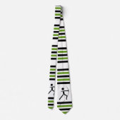 Archer met zijn boogzwarte, groene boogschieten, s stropdas (Achterkant)