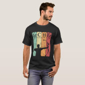 Archer Periodic Table Elements Bow Hunting Archery T-shirt (Voorkant volledig)