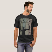 Archer Periodic Table Elements Bow Hunting Archery T-shirt (Voorkant volledig)