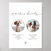 ARCHER Pet Signature Drink Sign Poster (Voorkant)