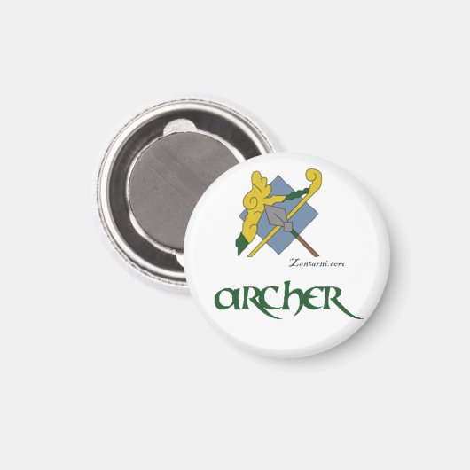 Archer Pride, magneet (Voorkant / Achterkant)