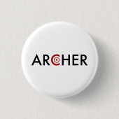 Archer Ronde Button 3,2 Cm (Voorkant)