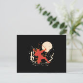 Archer Samurai Warrior Archery Japan Bowman Gift Briefkaart (Staand voorkant)