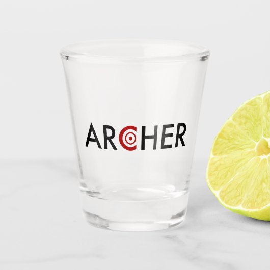 Archer Shot Glas (Voorkant)