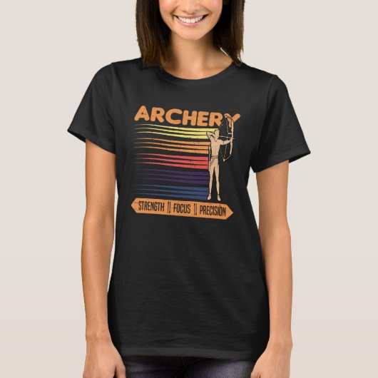 Archer strenght focus precision t-shirt (Voorkant)