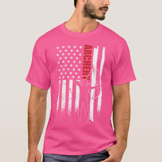Archer Usa-vlag Apparel Amerikaanse vlag T-shirt
