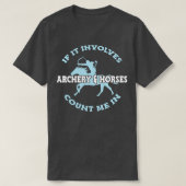 Archer voor boogpaarden (1) t-shirt (Design voorkant)