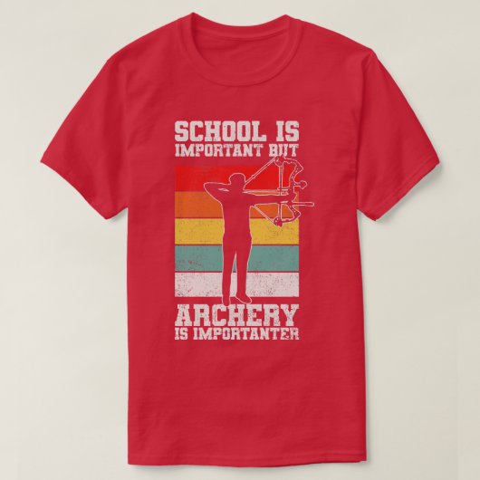 Archer voor boogschieten (6) t-shirt (Design voorkant)