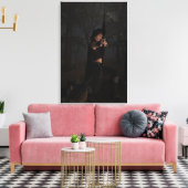 Archeress Digitale Fantasy Kunst op Canvas Afdruk (Insitu (Woonkamer))