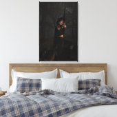 Archeress Digitale Fantasy Kunst op Canvas Afdruk (Insitu (Slaapkamer))