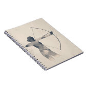 Archeress Waterverf Silhouette Notitieboek (Rechterzijde)