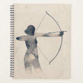 Archeress Waterverf Silhouette Planner (Voorkant)