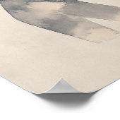 Archeress Waterverf Silhouette Poster (Hoek)