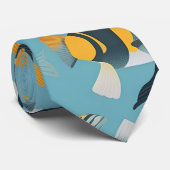 Archerfish geometrisch kleurrijk aangepaste patroo stropdas (Opgerold)