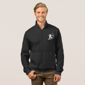 Archer's Fleece Jacket - witte boogschutter Hoodie (Voorkant volledig)